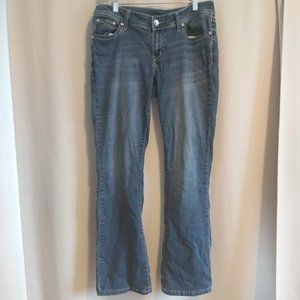 Women's Jewelled Bootcut Jeans Size 10